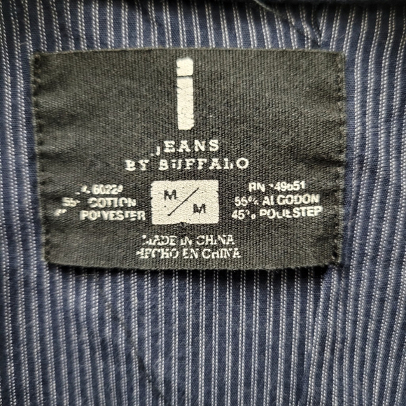 Buffalo David Bitton Murdock Long-Sleeves Shirt Size Medium Men's - Picture 9 of 10